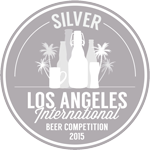 2015 LA International Beer Competition Silver Medal